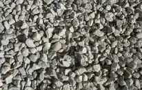 ¾” white limestone chips